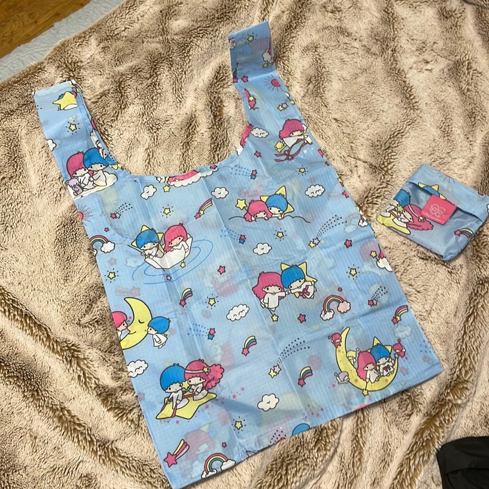 Baggu Little Twin Stars large reusable tote